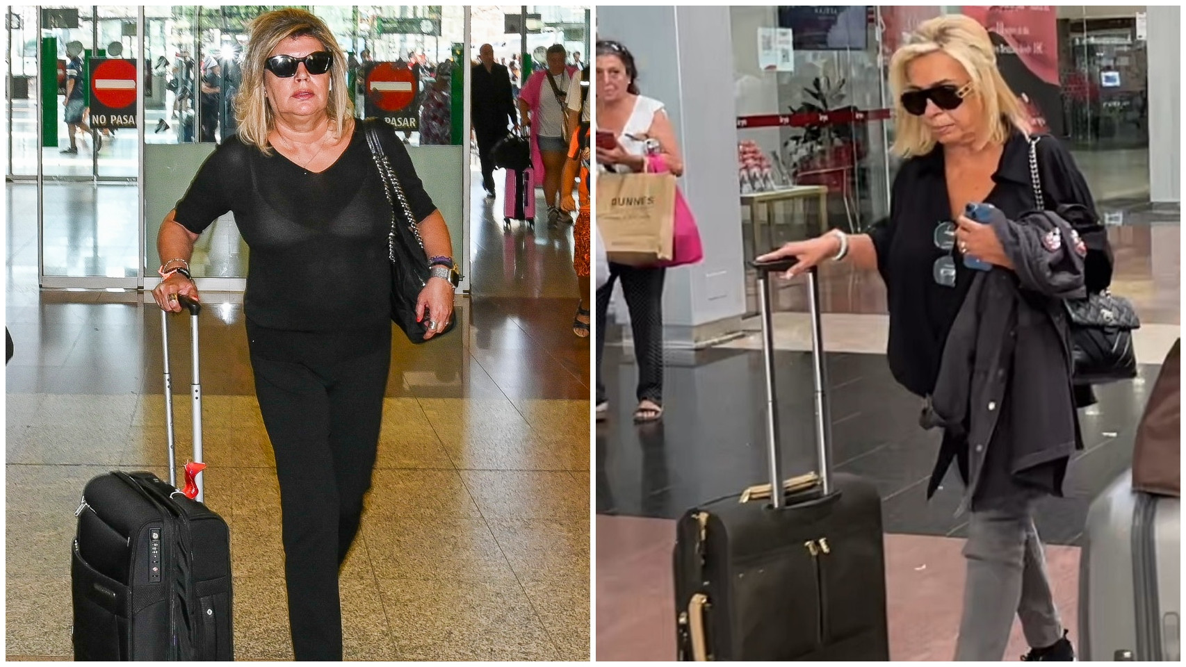 Terelu Campos y Carmen Borrego.