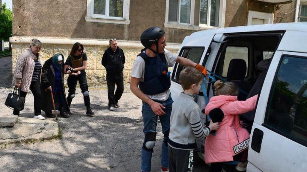 Una de las misiones humanitarias en las que participó Emma.