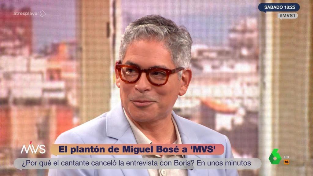 Boris Izaguirre en 'Más Vale Sábado'.