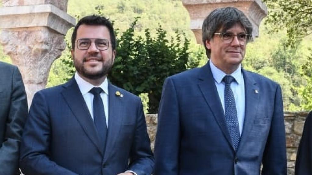 Puigdemont, Torra, Más y Aragonés claman por la independencia catalana en la víspera de la Diada