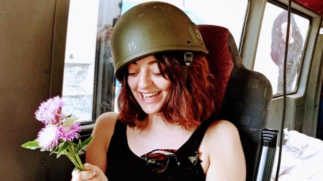 Emma Igual, la cooperante española de la ONG Road To Relief asesinada por los rusos (cedida).