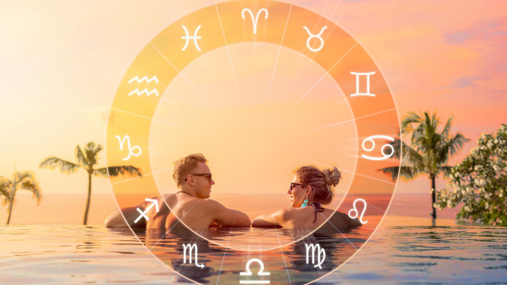Una pareja en el inicio de su relación.
