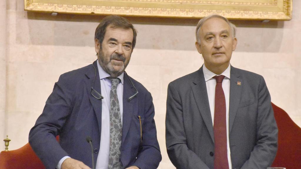 Vicente Guilarte con Antonio Largo
