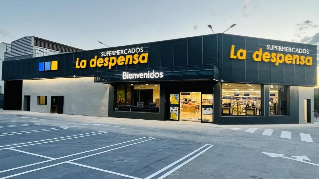La fachada de uno de los supermercados de La Despensa.