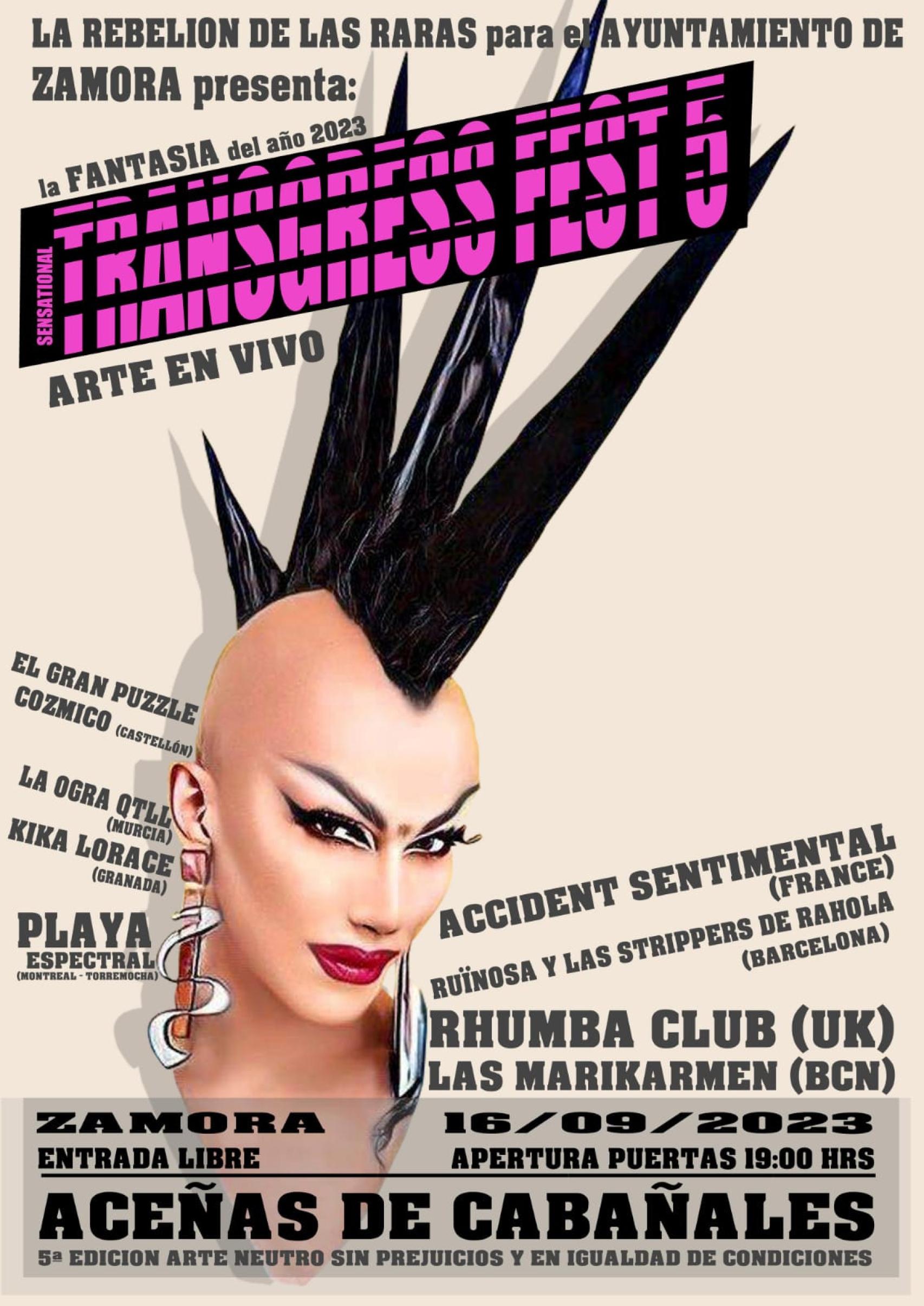Quita edición del Transgress Fest