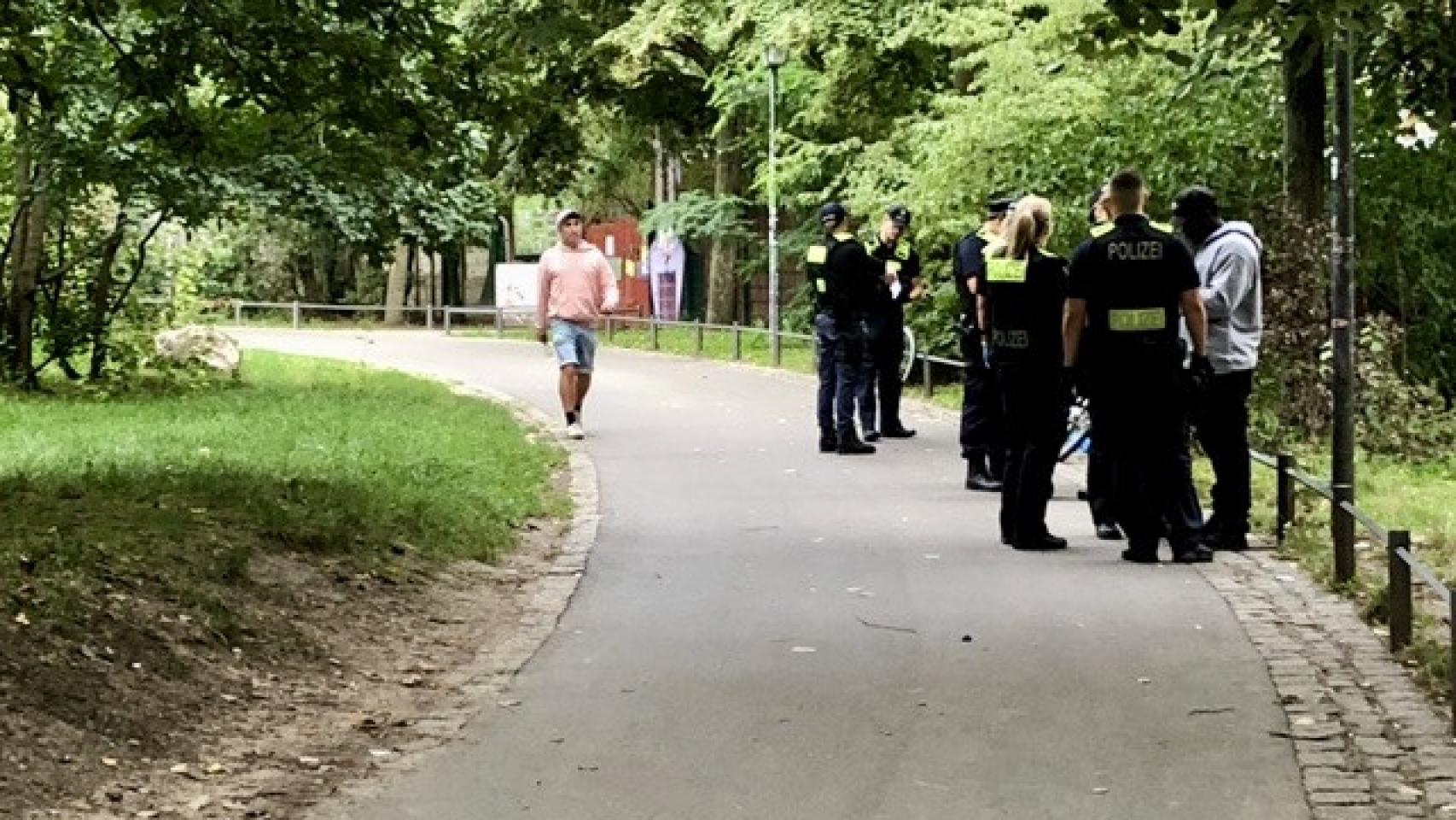 Una detención en el 'Görli'.