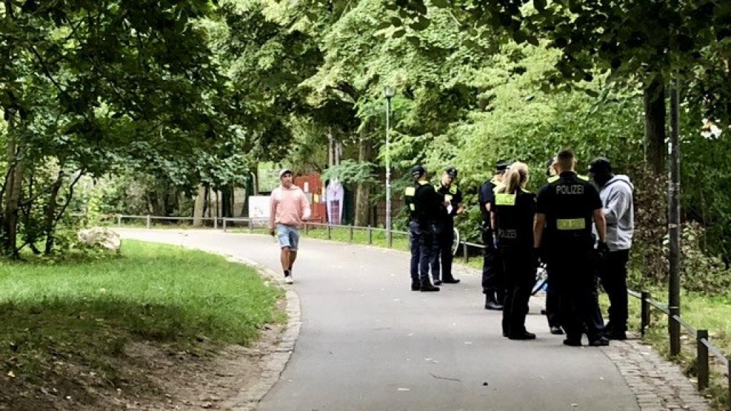 Una detención en el 'Görli'.