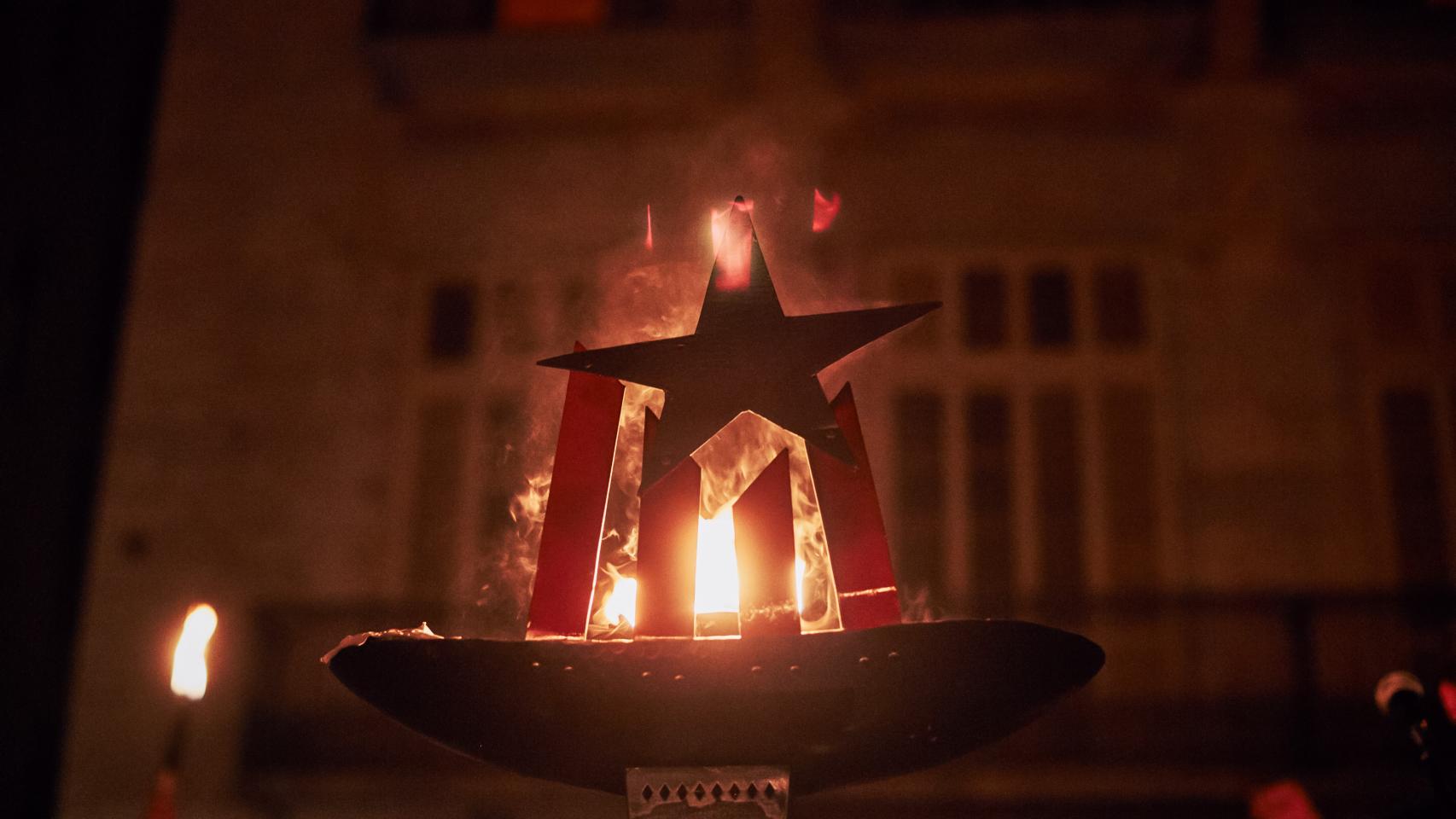 Fotogalería | La marcha de las antorchas de Girona