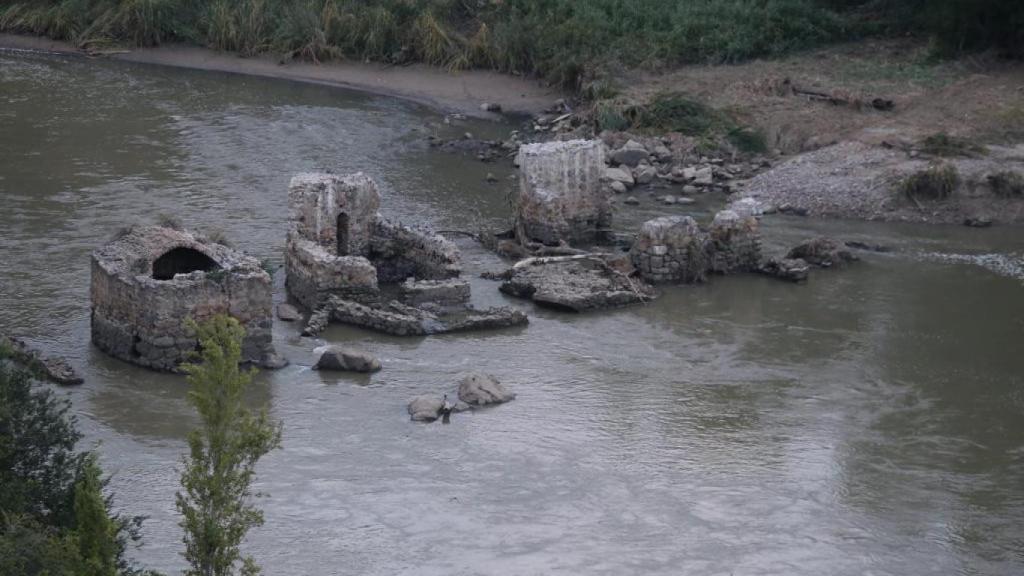 Restos de los molinos del Daicán.
