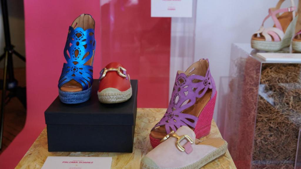 Paloma Suárez y Kanna Shoes.