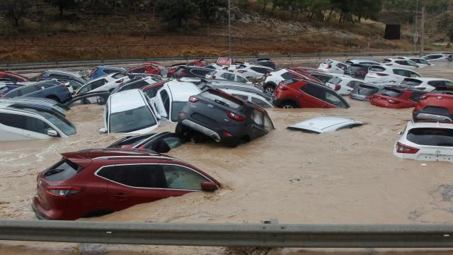 Una de las imágenes icónicas de la DANA de 2019.