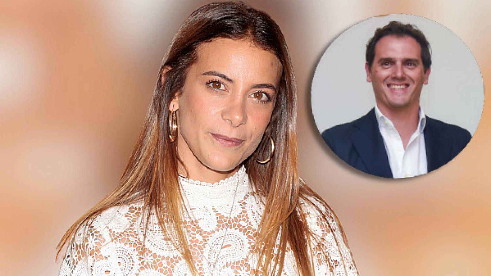Aysha Daraaui y Albert Rivera, en un montaje de JALEOS.