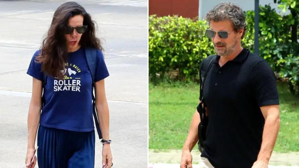 Silvia Bronchalo y Rodolfo Sancho en un fotomontaje de EL ESPAÑOL.
