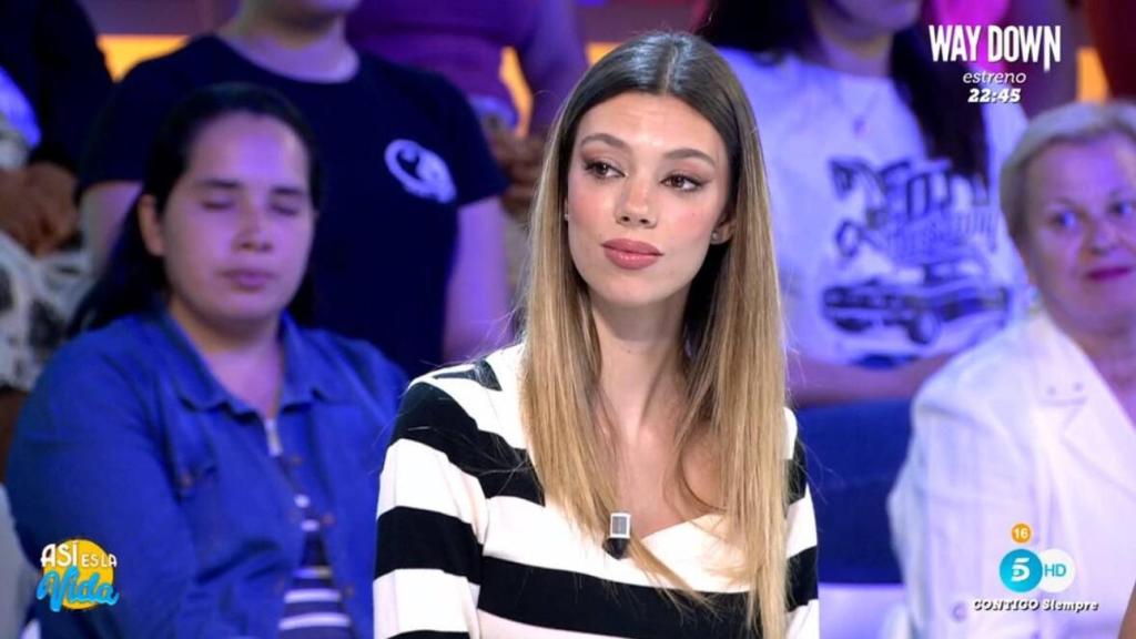 Alejandra Rubio en 'Así es la vida'.