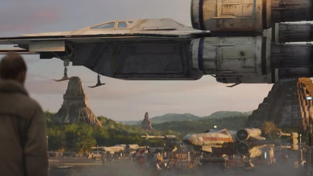 El caza de apoyo Ala-U en 'Rogue One'.