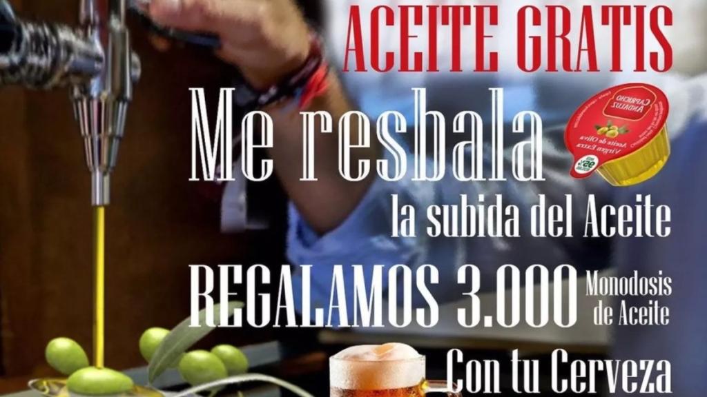 La campaña que ha lanzado el grupo hostelero La Vespa.