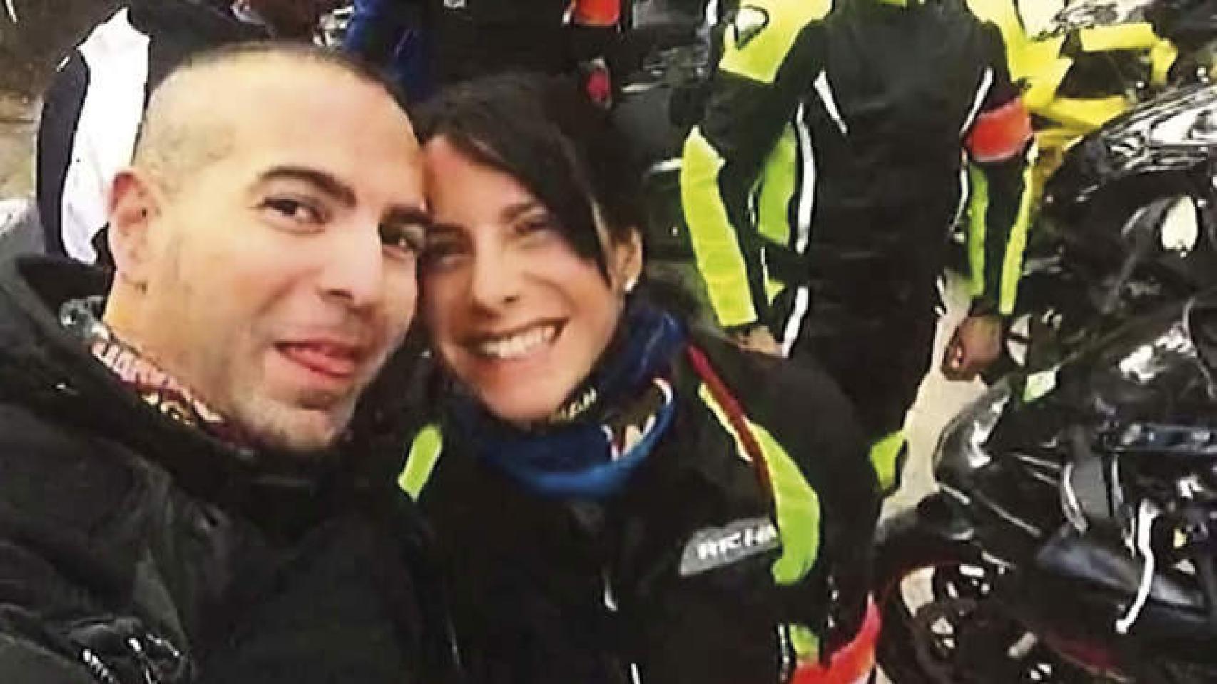 Rosa Peral, con Alberto, su cómplice en el asesinato de Pedro