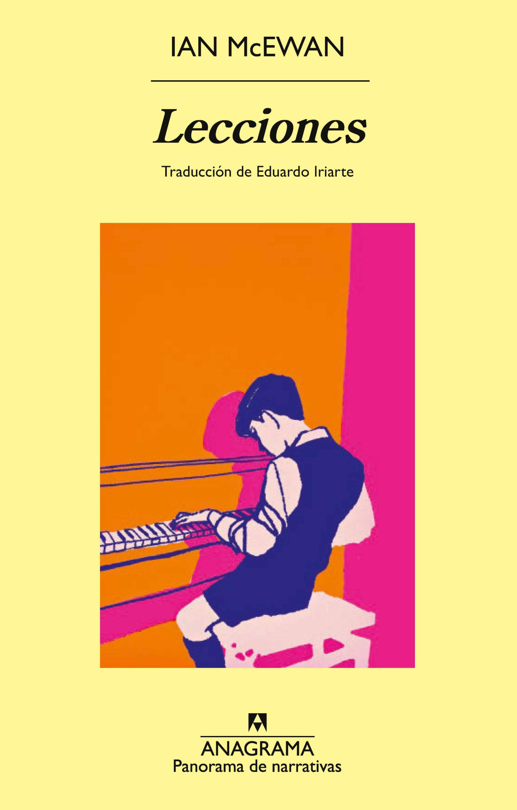 Portada de 'Lecciones', de Ian McEwan. Editorial Anagrama