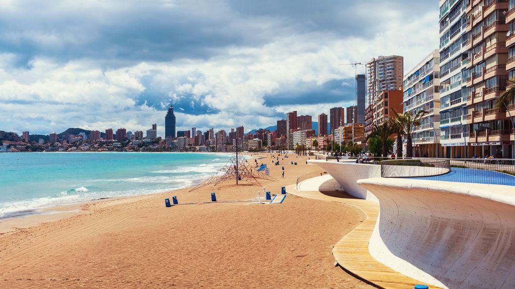 Playa de Benidorm.