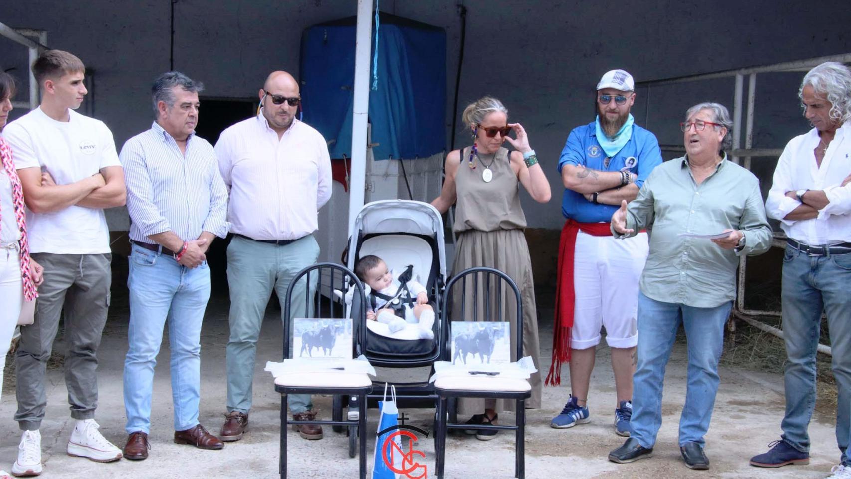 Homenaje de la familia Morais en Tordesillas