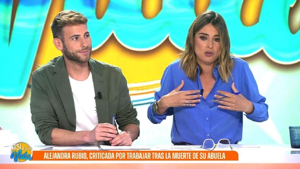 César Muñoz y Sandra Barneda en 'Así es la vida'.