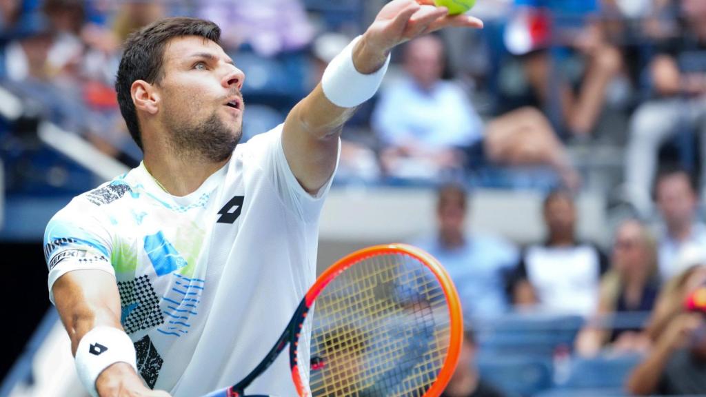 Bernabé Zapata, en el US Open 2023
