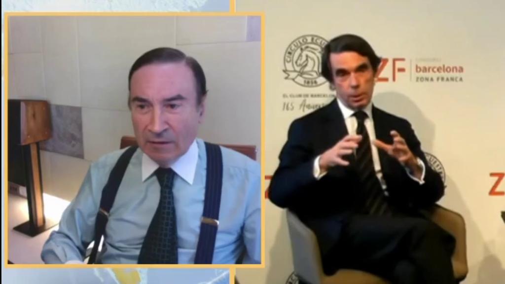 El director de EL ESPAÑOL durante su intervención en 'La mirada crítica' de Telecinco.