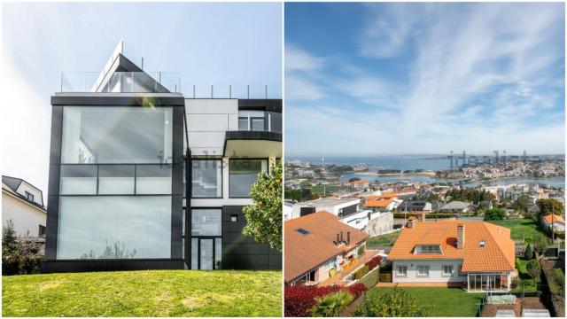 La casa y sus vistas (fuente: Idealista e inmobiliaria Vipkel)