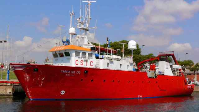 Buque oceanográfico ‘García del Cid’.