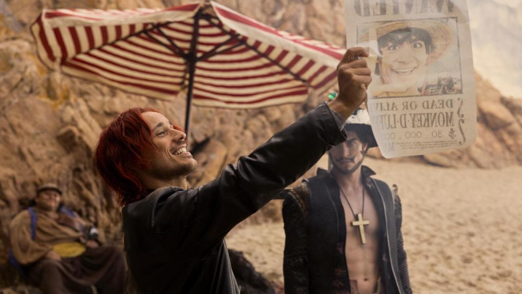 Shanks y Mihawk en el final de temporada de 'One Piece'.