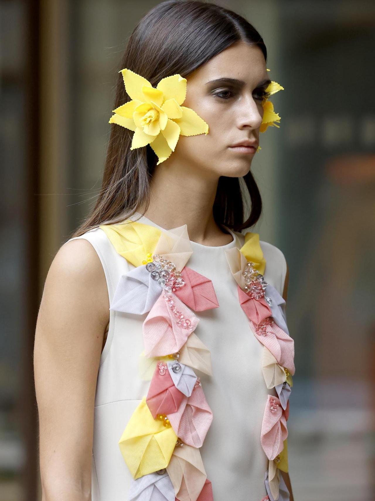 Look del desfile de Pilar Dalbat.