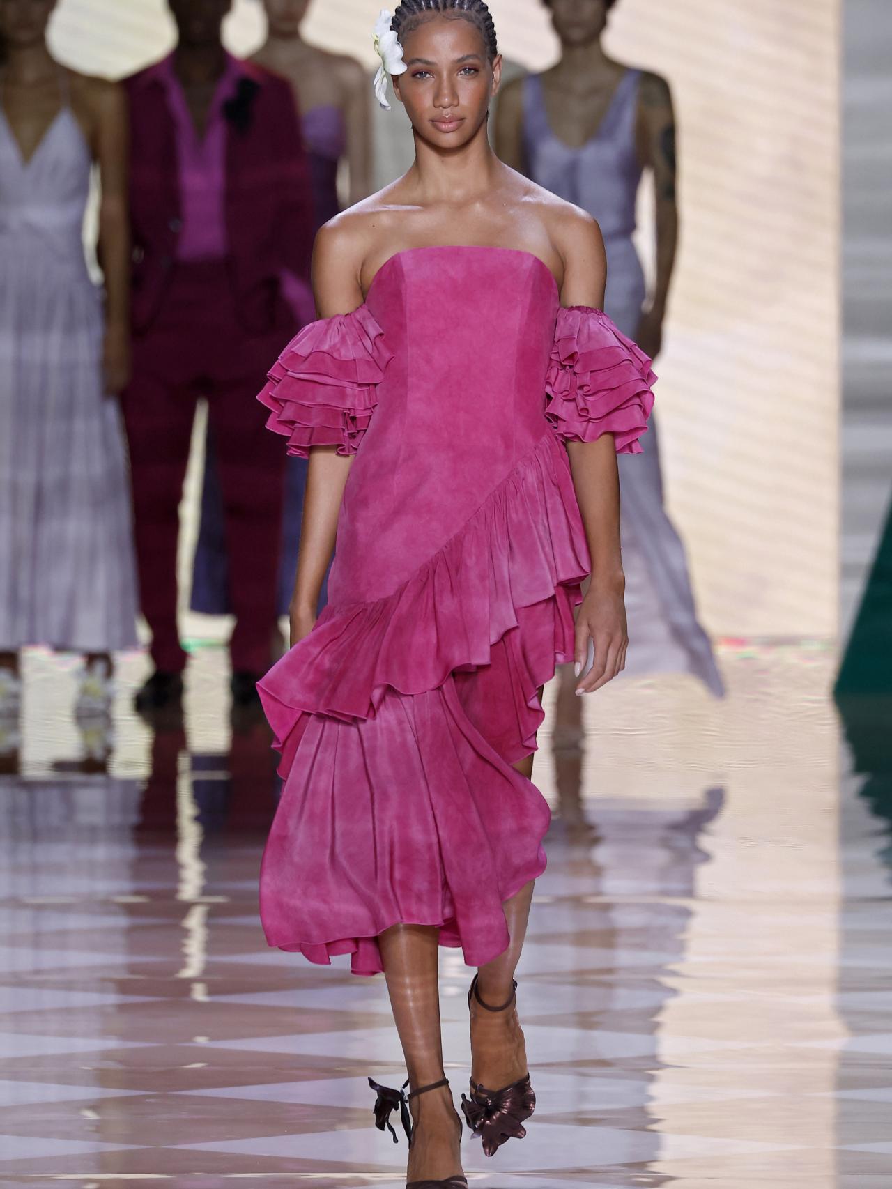Desfile de Pedro del Hierro en la MBFW.