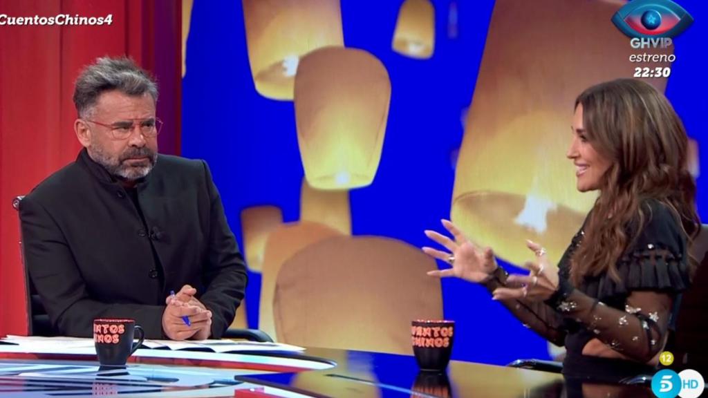 Jorge Javier Vázquez y Paula Echeverría.