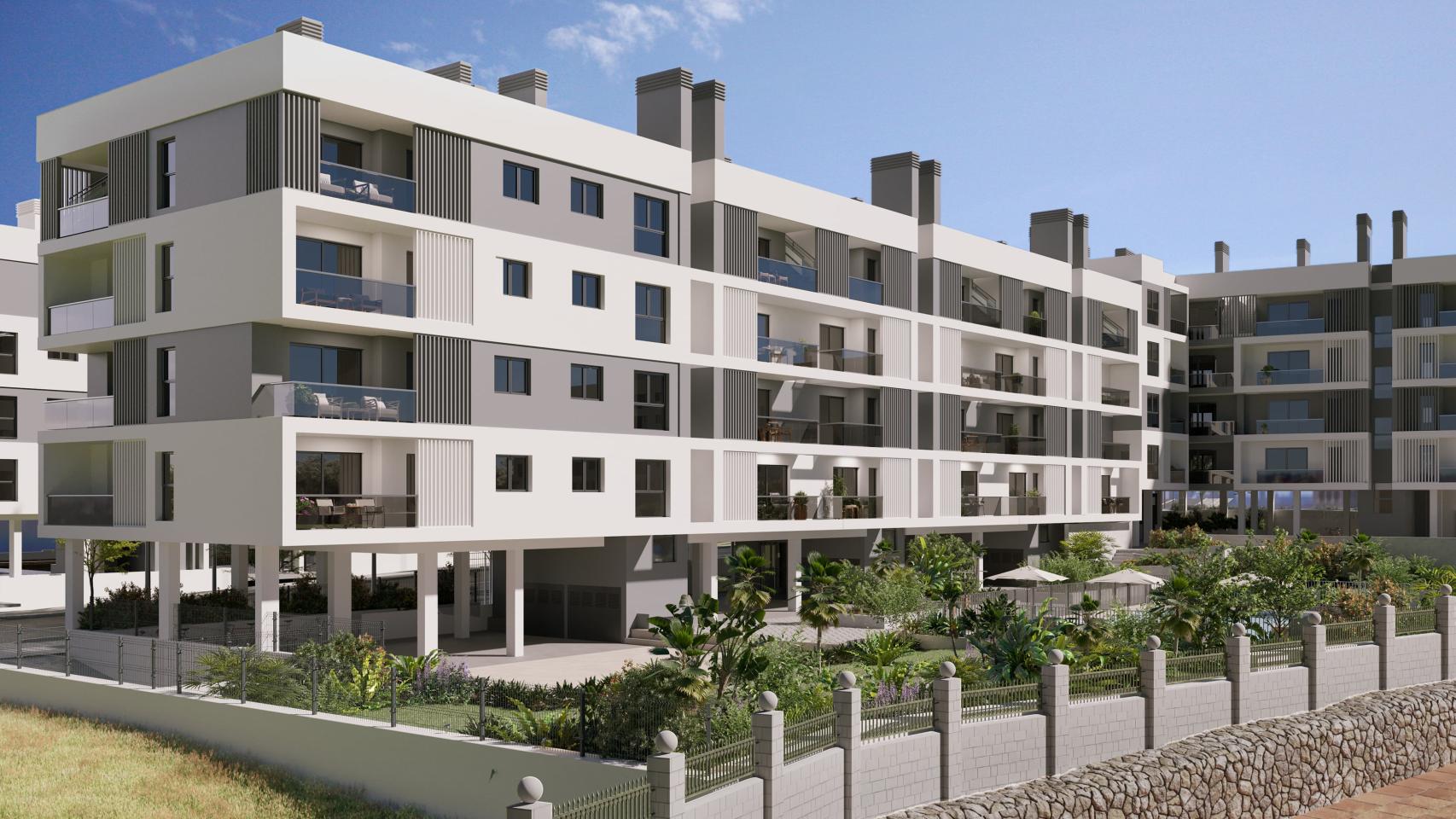 Nuevo proyecto de AEDAS Homes junto al PAU II de Alicante.