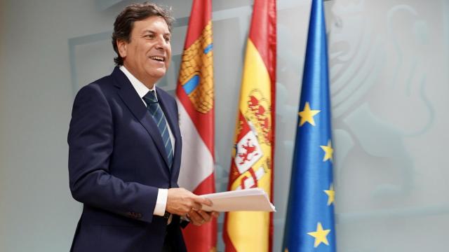 El consejero de Economía y Hacienda y portavoz de la Junta, Carlos Fernández Carriedo, en una imagen de archivo