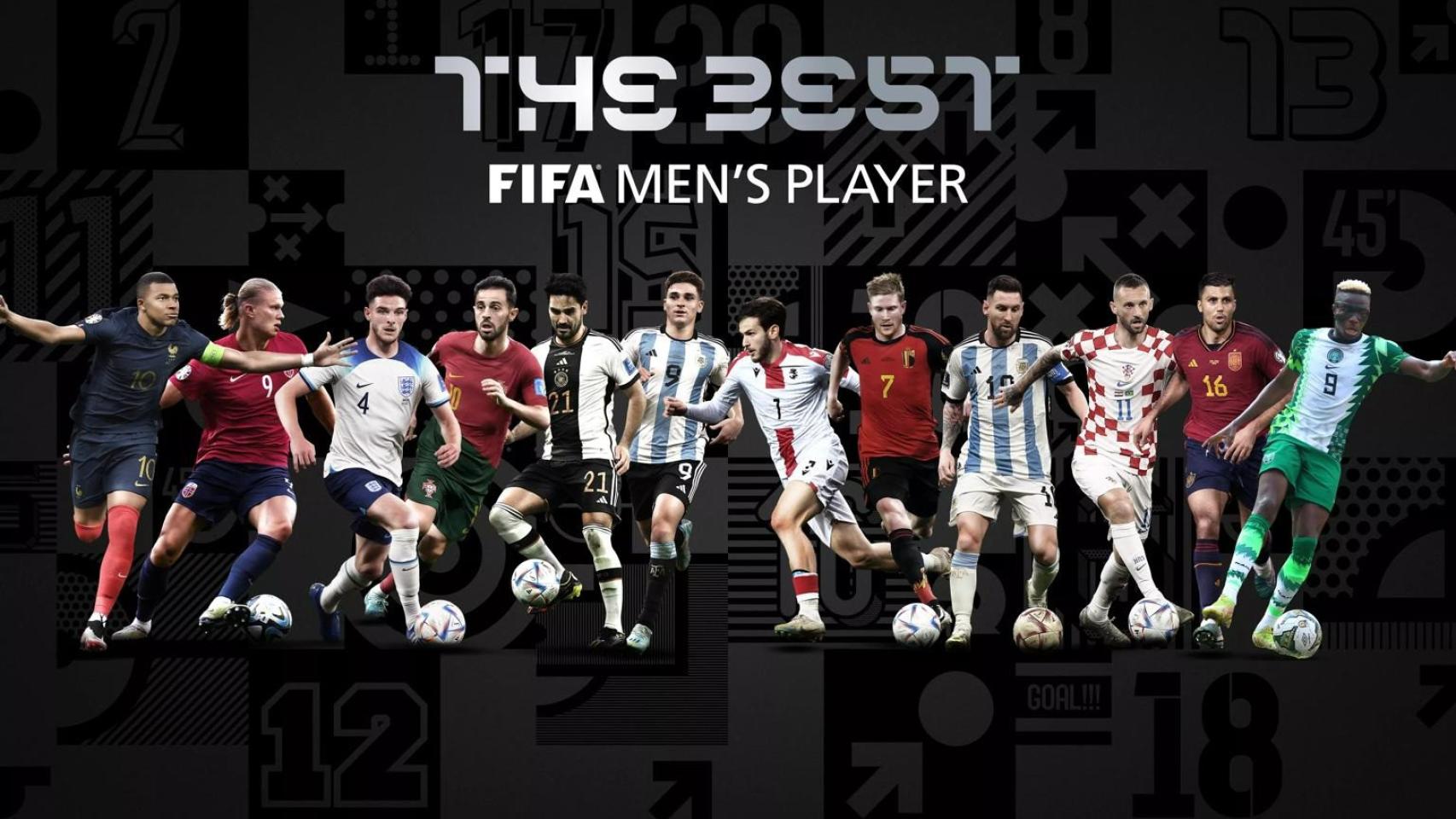 Nominados al premio The Best 2023.