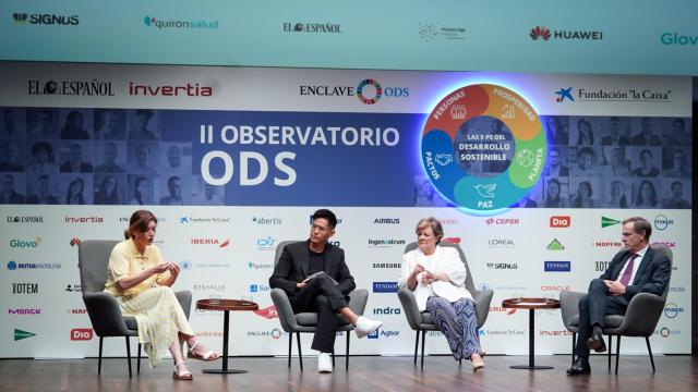 De izq. a dcha.: Miriam González, Bienvenido Chen, Enriqueta Chicano y José Ramón Navarro Miranda.