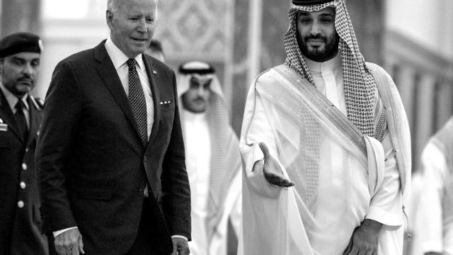 Mohammed bin Salman Al Saud y Joe Biden