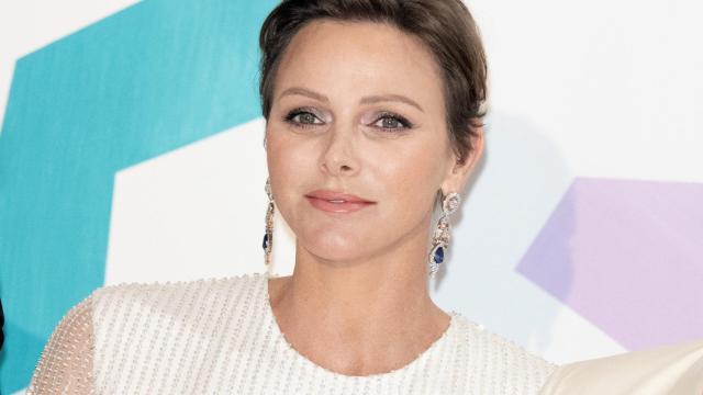 La princesa, en un acto público.