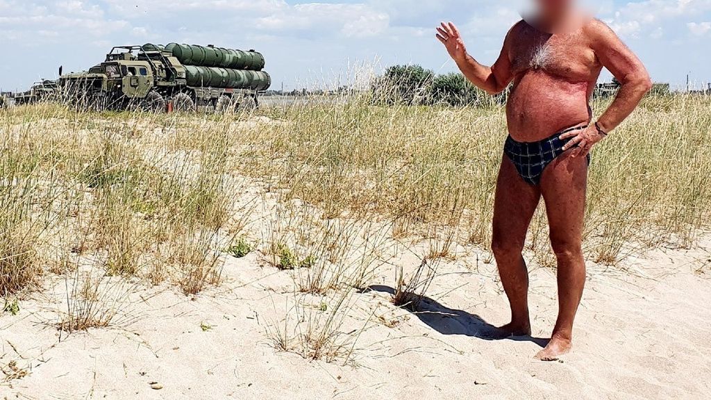 El turista ruso que desveló la ubicación de la batería antiaérea