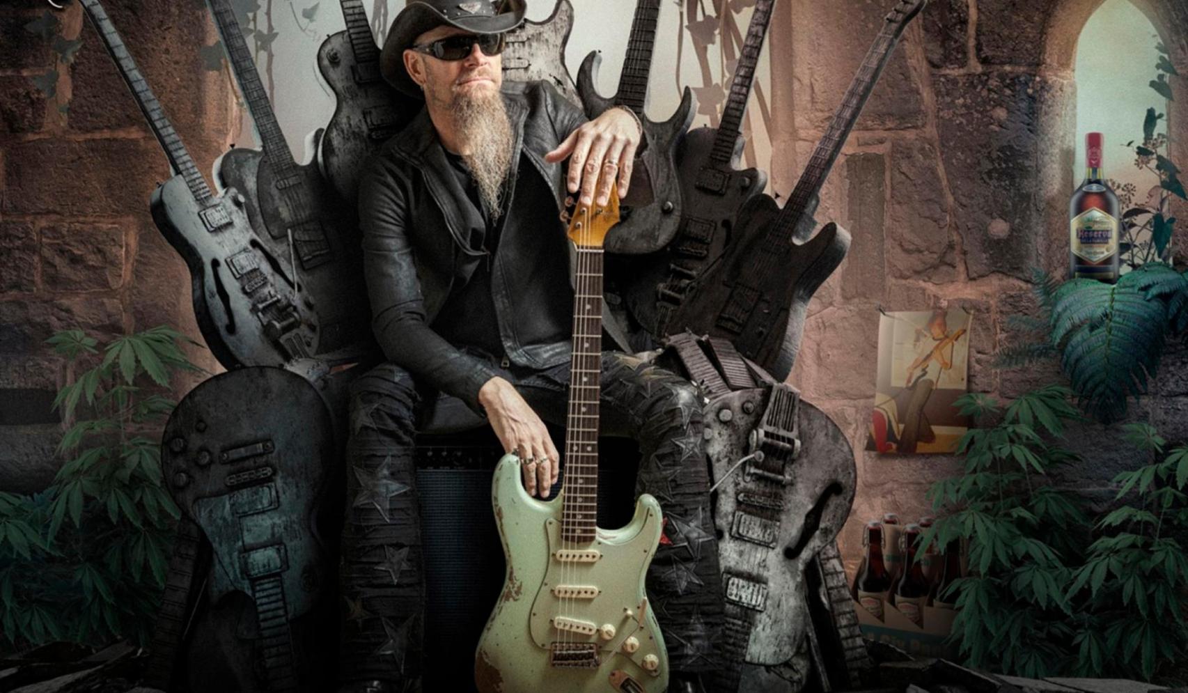 El guitarrista americano Dudley Taft