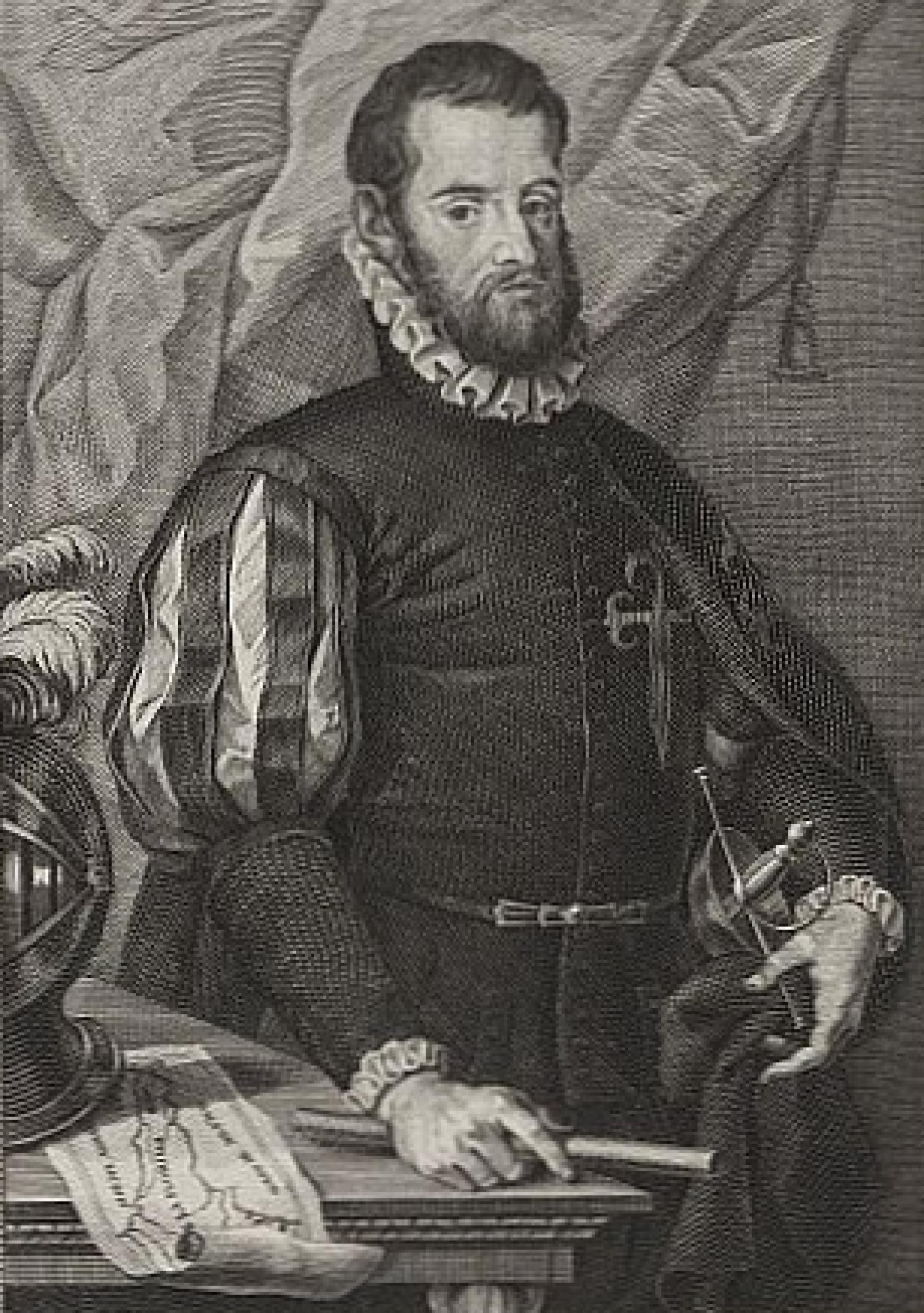 Pedro Menéndez de Avilés, imagen de la Biblioteca del Congreso de EEUU.