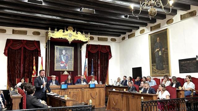 El Pleno de Elche en una imagen de archivo.
