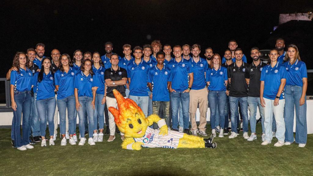 La presentación de la nueva equipación del HLA Alicante.