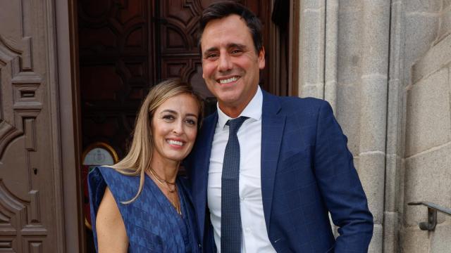 Ion Aramendi y María Amores.