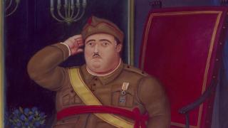 Fernando Botero: 'Franco', 1986. Cedida por el artista al Museo Reina Sofía en 2003.