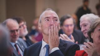 Juan José Laborda, senador constituyente y miembro del Consejo de Estado, homenajeado en Madrid.