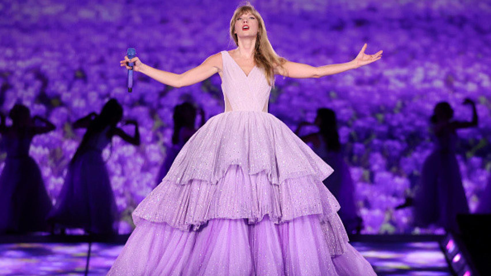 Taylor Swift durante uno de sus conciertos del 'Eras Tour' en Estados Unidos.