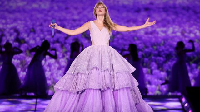 Taylor Swift durante uno de sus conciertos del 'Eras Tour' en Estados Unidos.