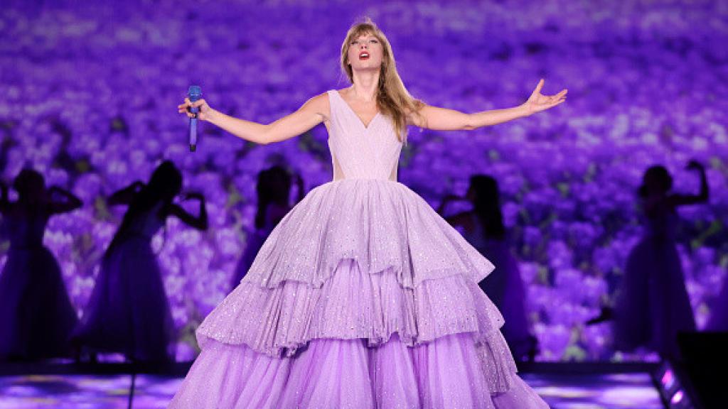 Taylor Swift durante uno de sus conciertos del 'Eras Tour' en Estados Unidos.